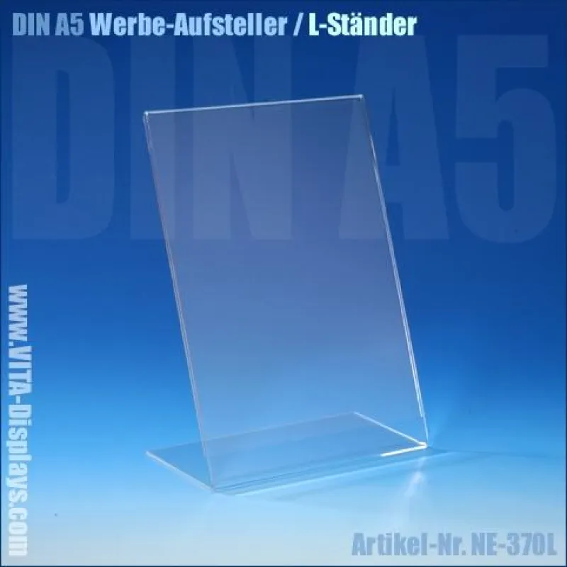 Werbemittelhersteller VITAdisplays – Neue Werbeaufsteller in verschiedenen Formaten