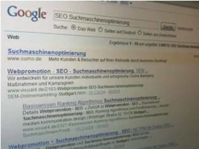 Bild: Neukundengewinnung durch Suchmaschinenoptimierung (SEO)