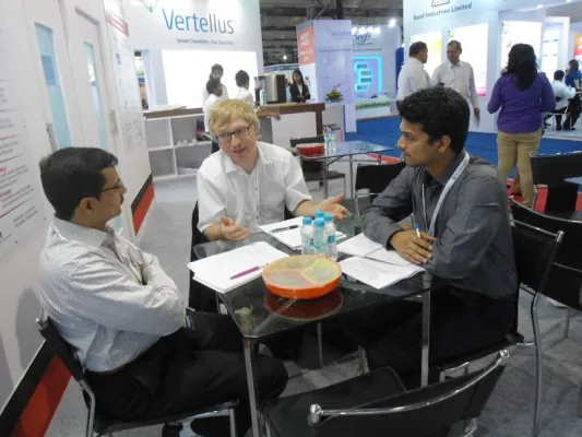 AlzChem auf der Chemspec India 2015 Bild: AlzChem auf der Chemspec India 2015