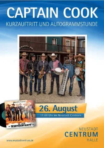 Bild: Captain Cook und seine singenden Saxophone