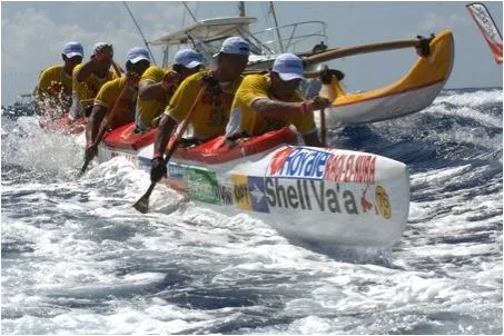 Bild: Hawaiki Nui Va’a – Paddelmarathon in der Südsee – Deutsches Team mit dabei