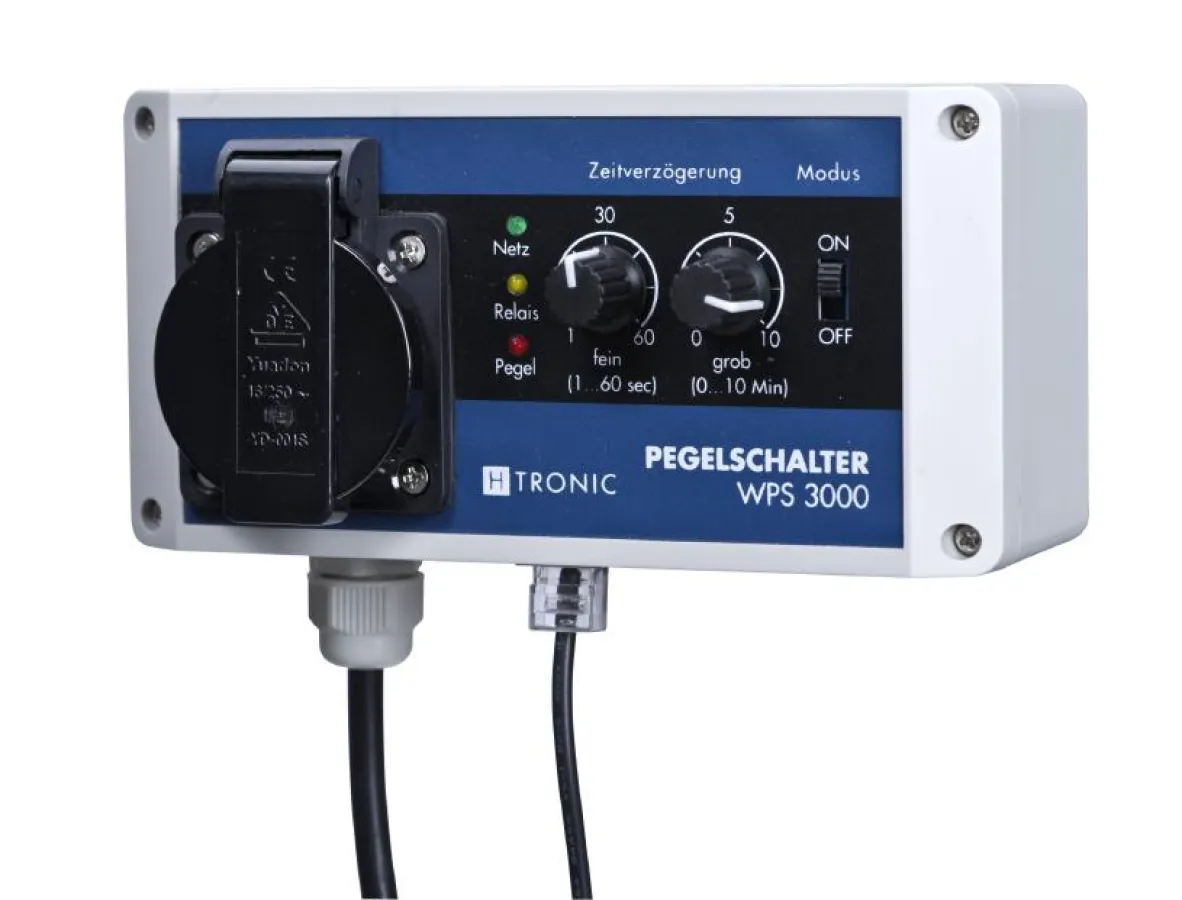 Der neue Wasserpegelschalter WPS 3000 von H-TRONIC