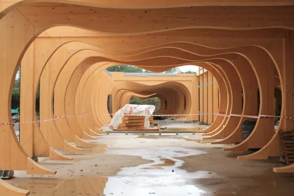 Bild: Rubner Holzbau errichtet neuen Kinderhort in Guastalla / Italien