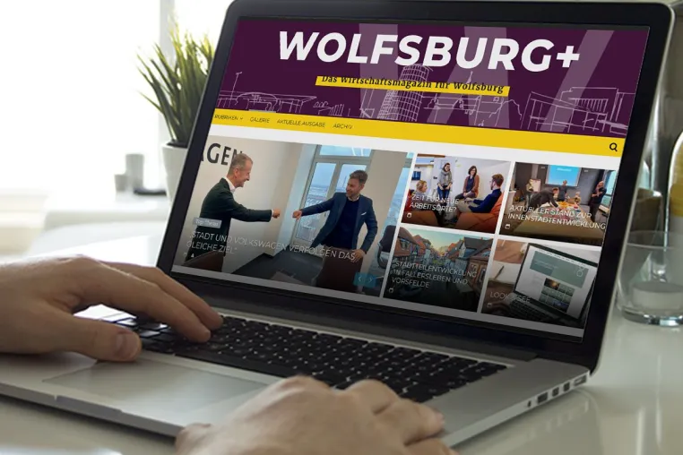 WOLFSBURG+: Neue Ausgabe des Wirtschaftsmagazins Bild: WOLFSBURG+: Neue Ausgabe des Wirtschaftsmagazins