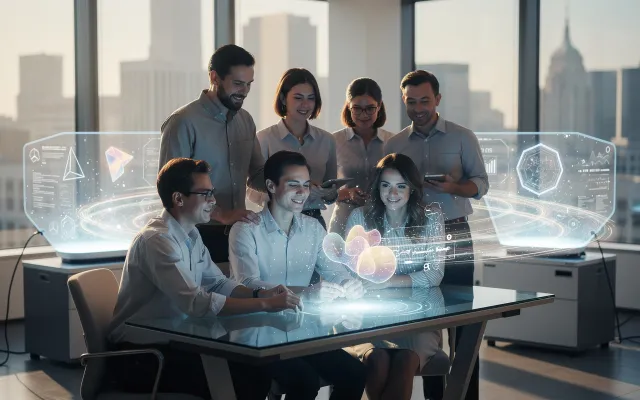 Bild: KI- Systeme arbeiten für den Menschen, nicht der Mensch für KI-Systeme