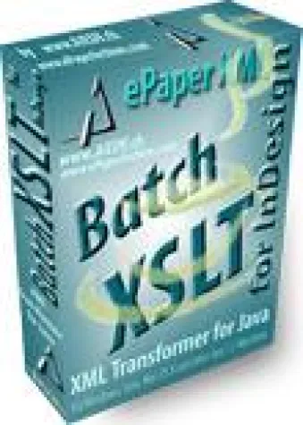 Von InDesign zu verstehbarem XML - tauglich für ePaper Bild: Von InDesign zu verstehbarem XML - tauglich für ePaper