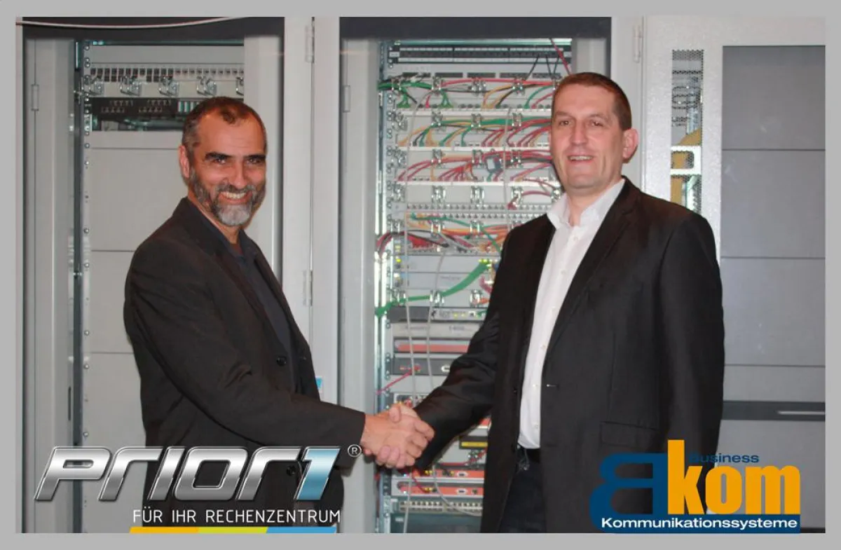 Stefan Maier, PRIOR1 und Torsten Gerharz, bkom