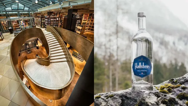 Bild: Jetzt exklusiv: Hallstein Wasser bei Julius Meinl am Graben in Wien