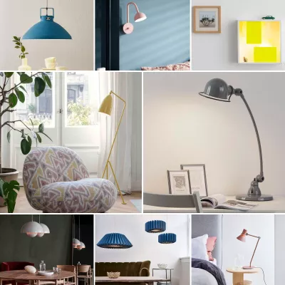 Bild: Leuchten im Single-Colour-Chic – Lampenwelt.de präsentiert Lichtdesigns in trendigen Pantone-Farben