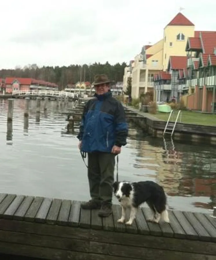 Mit dem Hund an die frische Luft