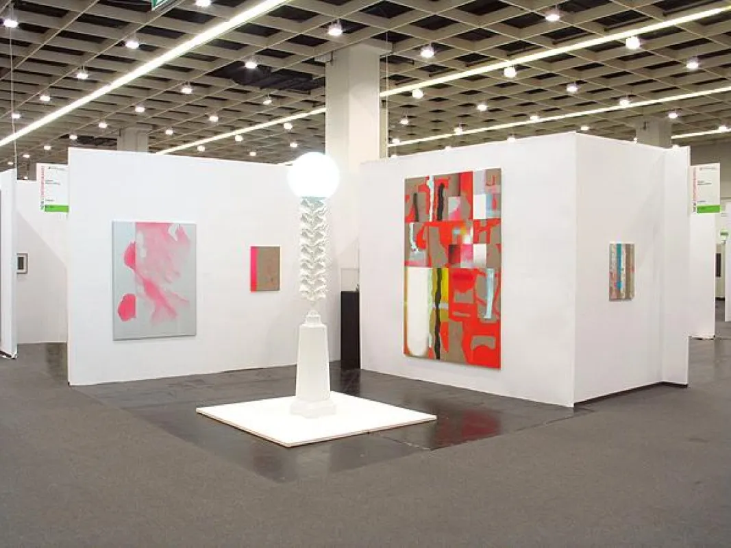 Markus Winter auf der ART COLOGNE - Standansicht
