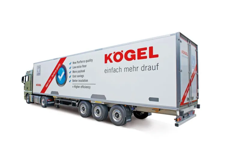 Kögel bietet Mehrwerte für Unternehmen der Speditions- und Baubranche Bild: Kögel bietet Mehrwerte für Unternehmen der Speditions- und Baubranche