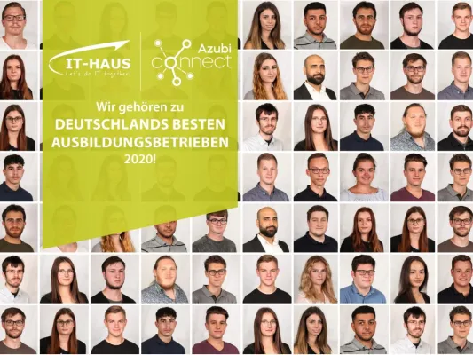 Bild: Wiederholt gehört die IT-HAUS GmbH zu den Top-Ausbildungsstätten