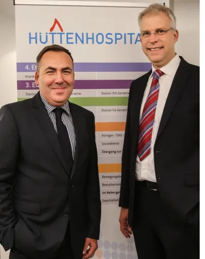 Dr. Martin Jäger neuer Chefarzt am Hüttenhospital Bild: Dr. Martin Jäger neuer Chefarzt am Hüttenhospital