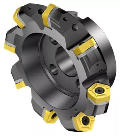 Bild: CoroMill® 357 – neuer Multiedge-Planfräser von Sandvik Coromant