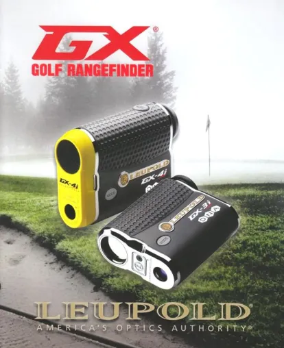 Bild: Leupold® GX Golf Laser Entfernungsmesser liefern sichere und zuverlässige Messergebnisse bei Nebel und Regen
