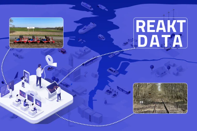 Bild: Verkehrswende auf dem Land - REAKT-Data erforscht autonomen On-Demand-Verkehr auf der Schiene