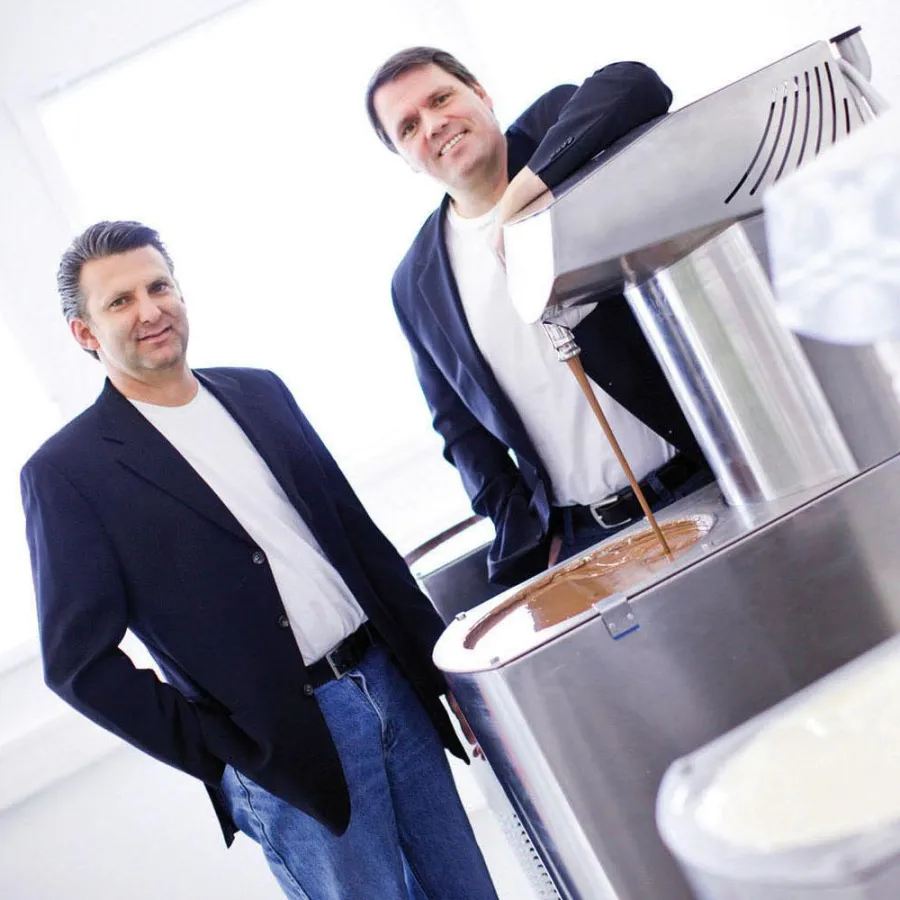 Die Gründer Christian Philippi (links) und Sven Beichler