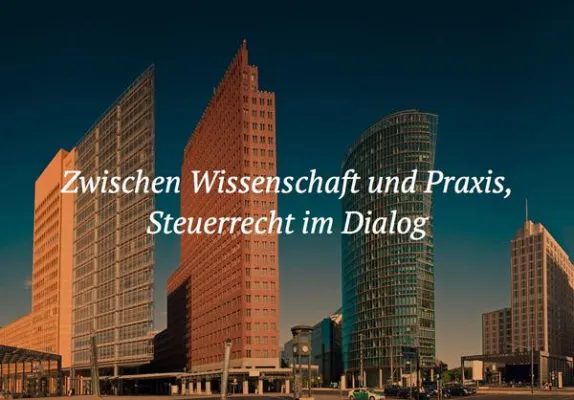 1. Berliner Unternehmenssteuerforum Bild: 1. Berliner Unternehmenssteuerforum