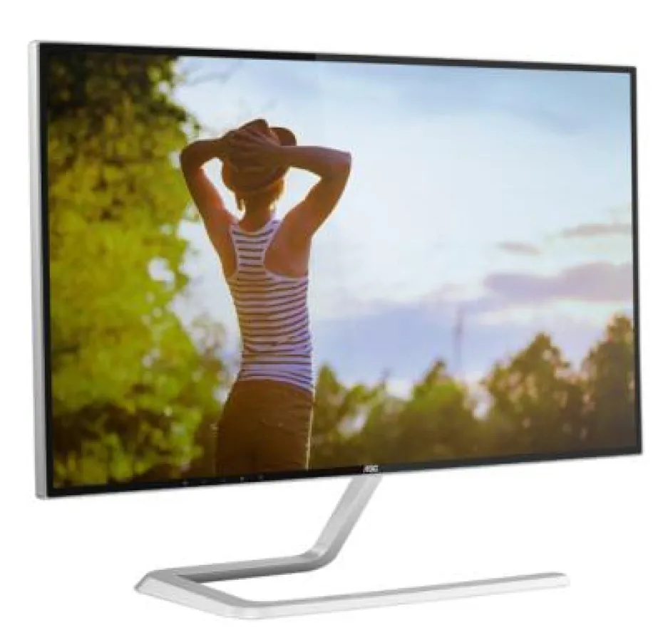 Feine QHD-Auflösung, feiner Rahmen an allen vier Seiten: der Design-Monitor AOC Q2781PQ