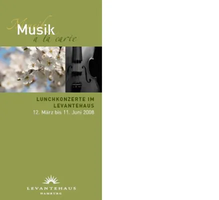 Bild: Lunchkonzerte „Musik à la carte“ – Die neue Reihe im Levantehaus Hamburg
