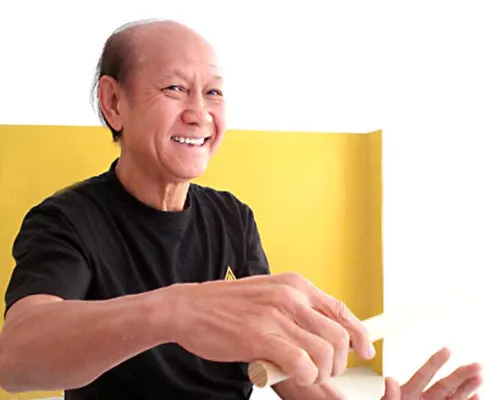 Bild: Sifu Lo Man Kam (aus Taiwan) – der Neffe von Yip Man – in Berlin