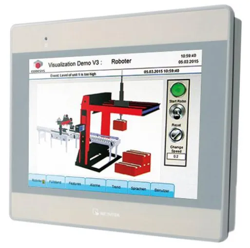 Web-Panel für CODESYS V2 / V3 Bild: Web-Panel für CODESYS V2 / V3