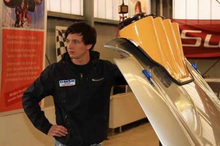 Bild: Sepp Wiegand will Titel im ADAC Junior Cup