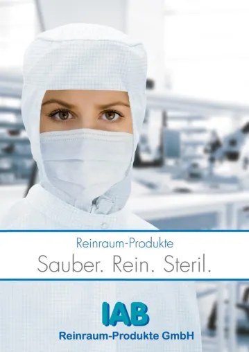 IAB Reinraum-Produkte bietet Schutz für Mensch und Produkt Bild: IAB Reinraum-Produkte bietet Schutz für Mensch und Produkt