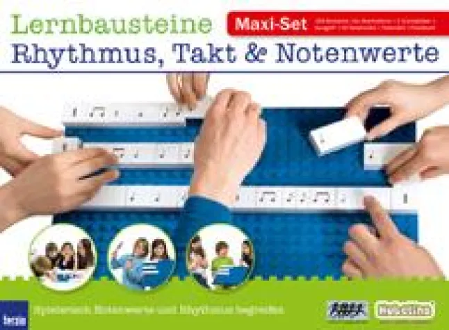 Bild: Taktgefühl zum Anfassen - Musikalische Lernbausteine neu Terzio