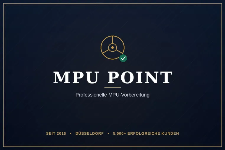 Bild: MPU bestanden: Warum eine strukturierte Vorbereitung über Erfolg oder Misserfolg entscheidet.
