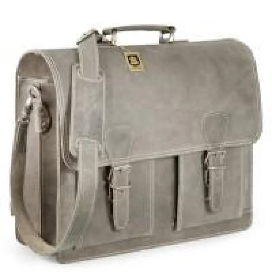 Lehrertasche Modell 600 aus Ivory-Leder