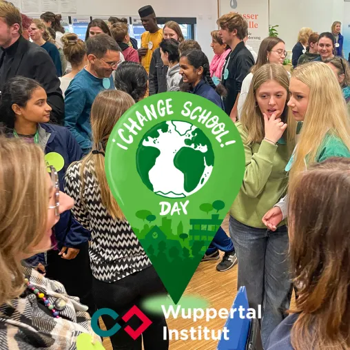 Bild: Schulen unter Druck: Mithalten oder ausbrechen? ¡Change School! Day 2024 am 29.05.2024 im Wuppertal Institut