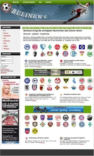 BuLinews liefert die News über Deinen Verein – täglich – kostenlos Bild: BuLinews liefert die News über Deinen Verein – täglich – kostenlos