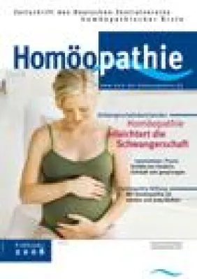 Bild: Zeitschrift Homöopathie - Unerfüllter Kinderwunsch? Homöopathie kann helfen
