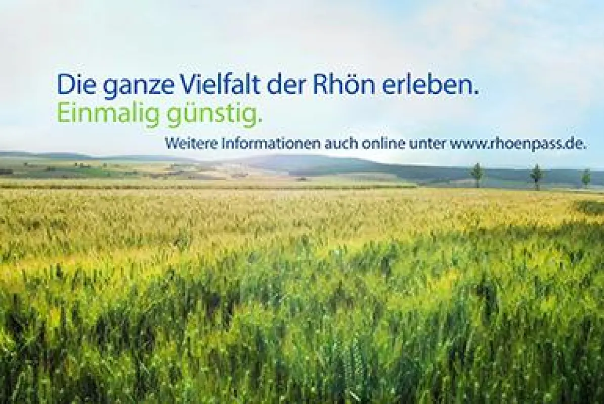 Mit dem Rhönpass die ganze Vielfalt der Rhön erleben! Zu einem kleinem Preis.