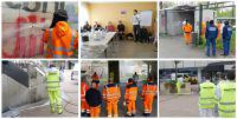 Bild: Anti-Graffiti-Seminar - Graffiti-Entfernung und Graffiti-Schutz in der Praxis -
