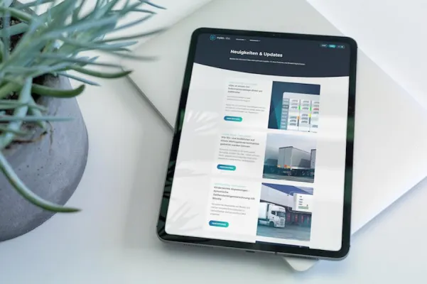 Bild: leogistics: Online-Auftritt für digitale Plattform myleo / dsc