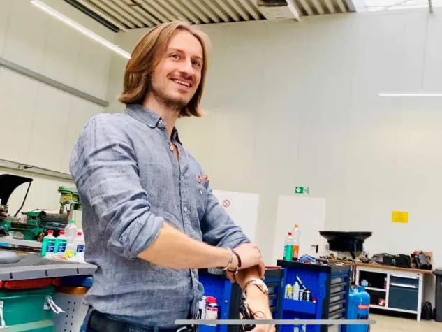 Bild: Der Berliner Ideengeber Robert Merz hat ein Händchen für Handwerkshelden