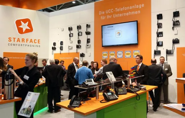 Bild: STARFACE präsentiert sich auf der CeBIT 2015