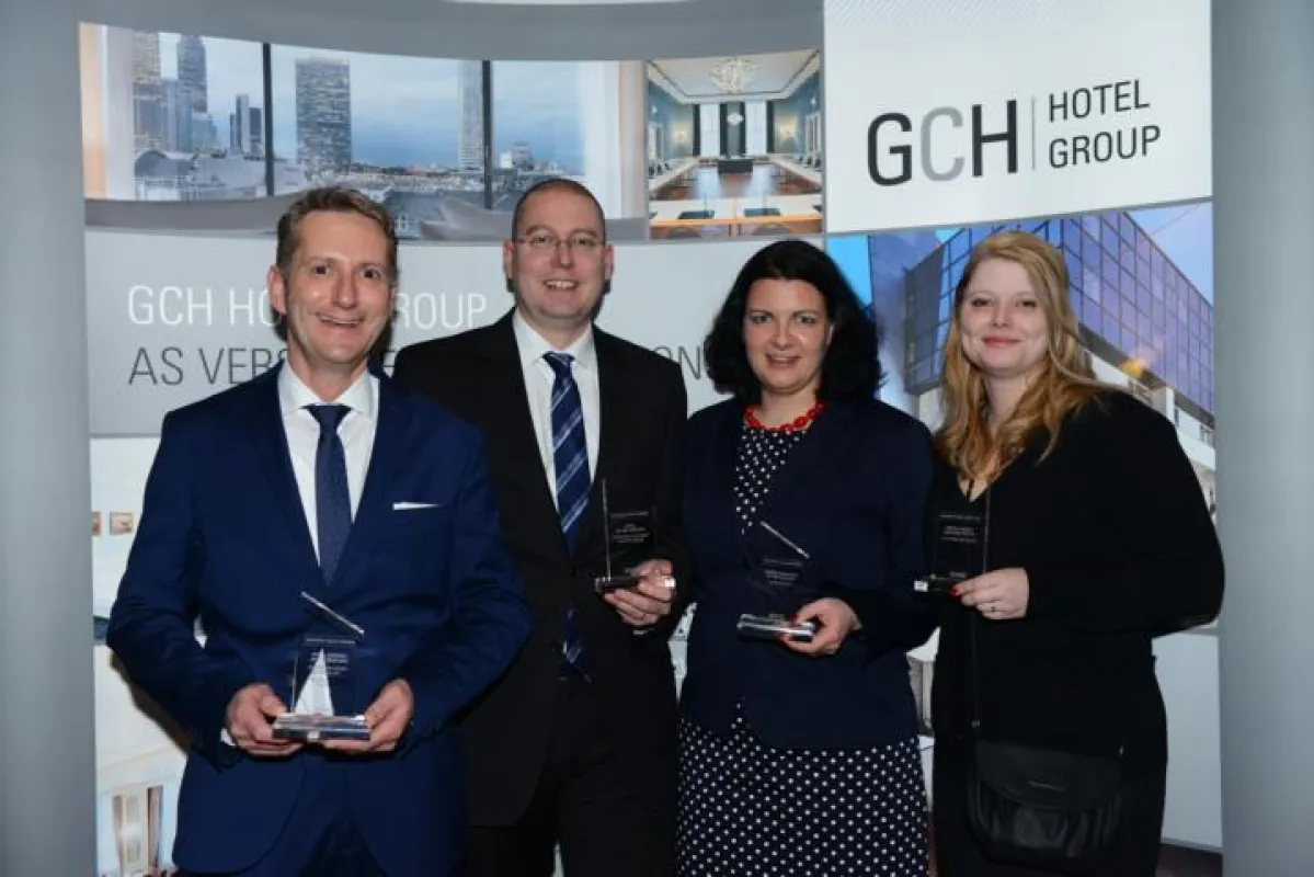 Gisbert Kern, Tino Bauer, Anne Wichert, Christina Mackuth (v.l.)