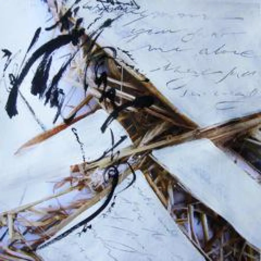 mixed media on canvas, 2013,  29 x 29 cm