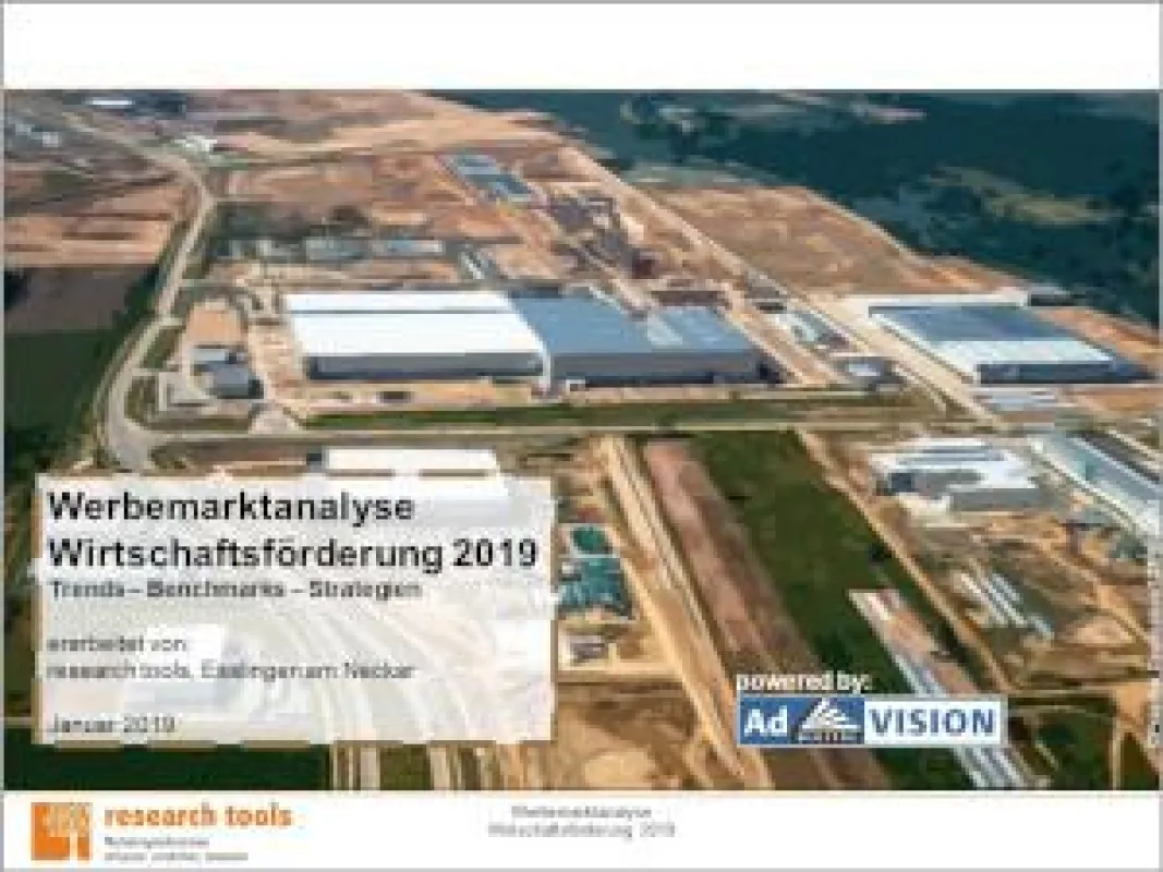 Werbemarktanalyse Wirtschaftsförderung 2019