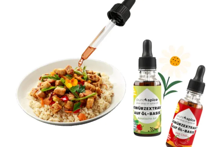 Bild: Die neuen flüssigen Gewürze von Purespice: Hot Chili und BBQ-Pfeffer