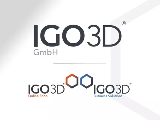 Bild: Die IGO3D GmbH wird zukünftig im neuen Markenauftritt erstrahlen
