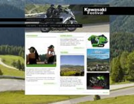 Bild: Motorradfans aufgepasst - kawasakifestival.at ist online