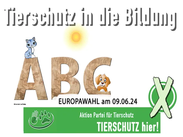 Bild: Tierschutz von Anfang an!