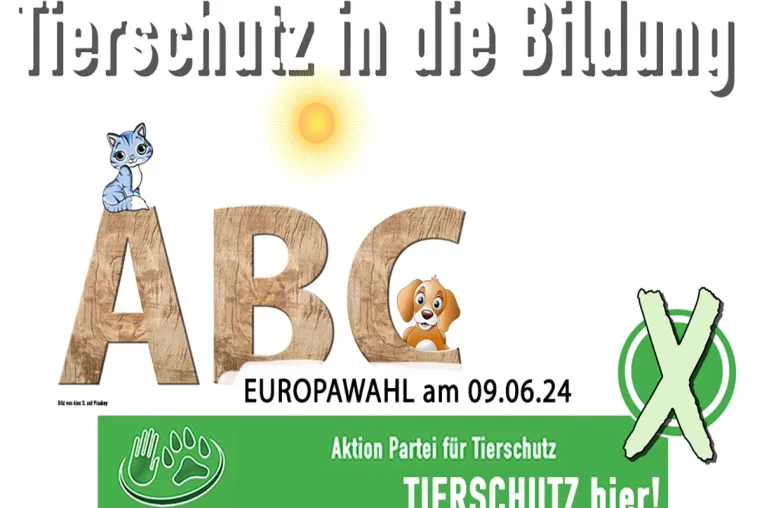 Bild: Tierschutz von Anfang an!