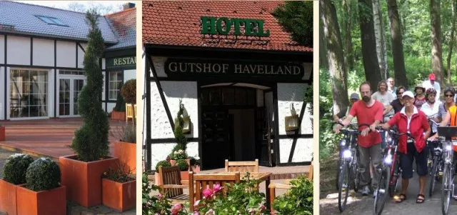 Bild: Einzigartig in Europa: Der Havelradweg - Der Gutshof Havelland richtet sich auf viele Radurlauber ein.