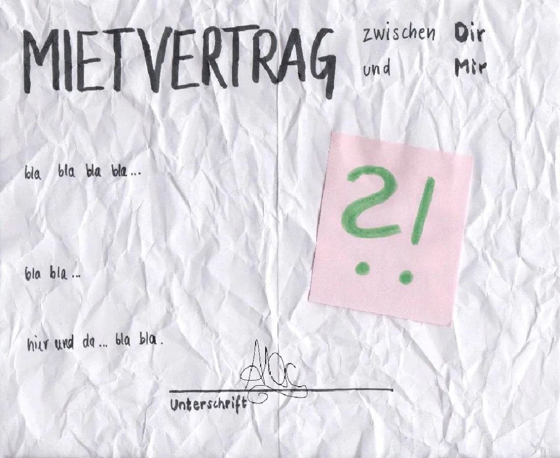 Mietverträge hinterlassen oft Fragezeichen im Kopf des Lesers